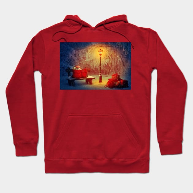 winter holidays Hoodie by psychoshadow